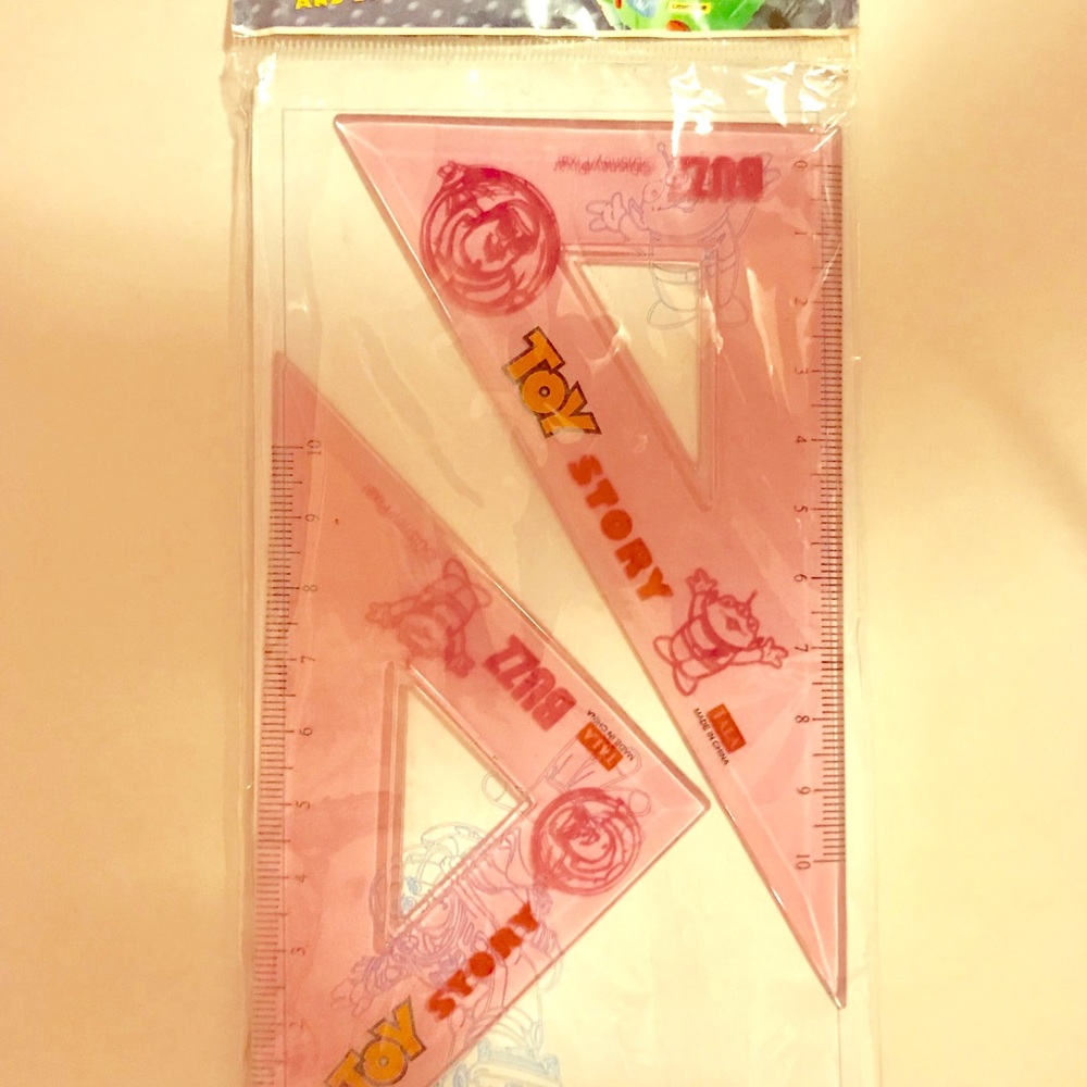 Kids school rulers 2 types as show in pic new